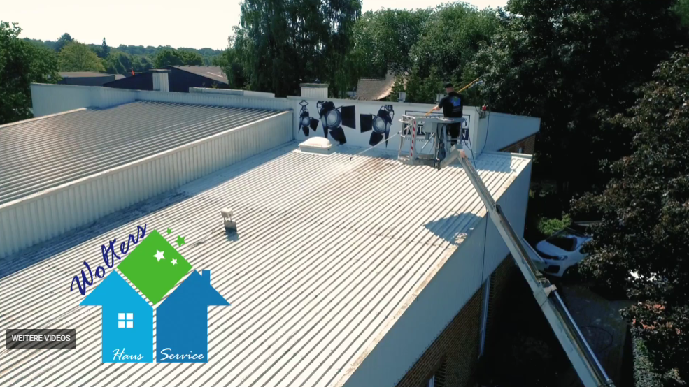 Video abspielen Dachreinigung